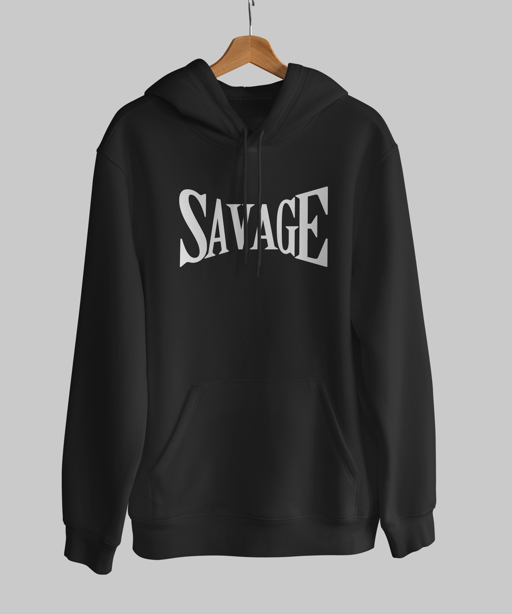 Black savage clearance hoodie