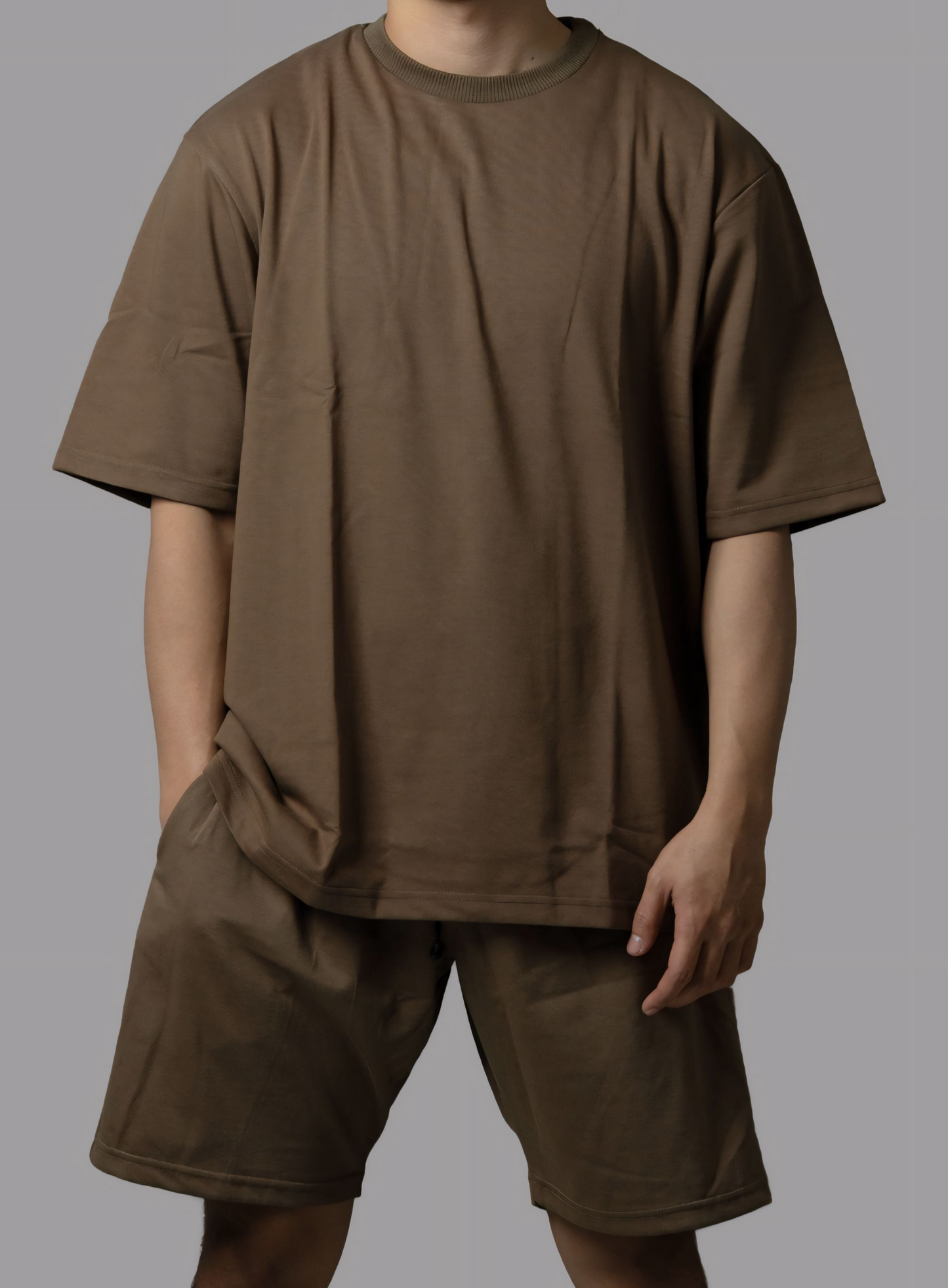 Men Oversized T-Shirt and Short Coords Set in Dubai - Effortless Style for City Life