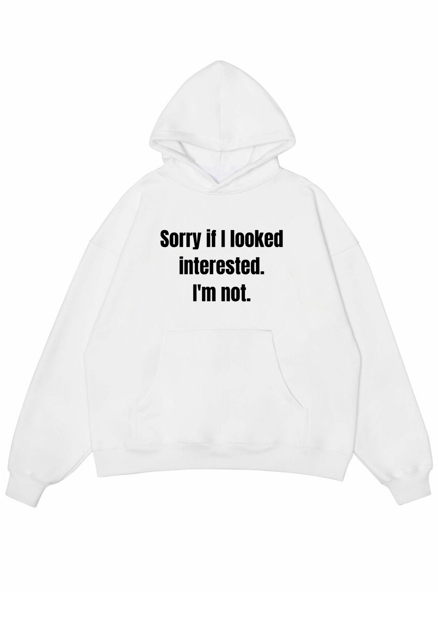 HOODIE - DUBAI AESTHETIC TEXT PRINTS