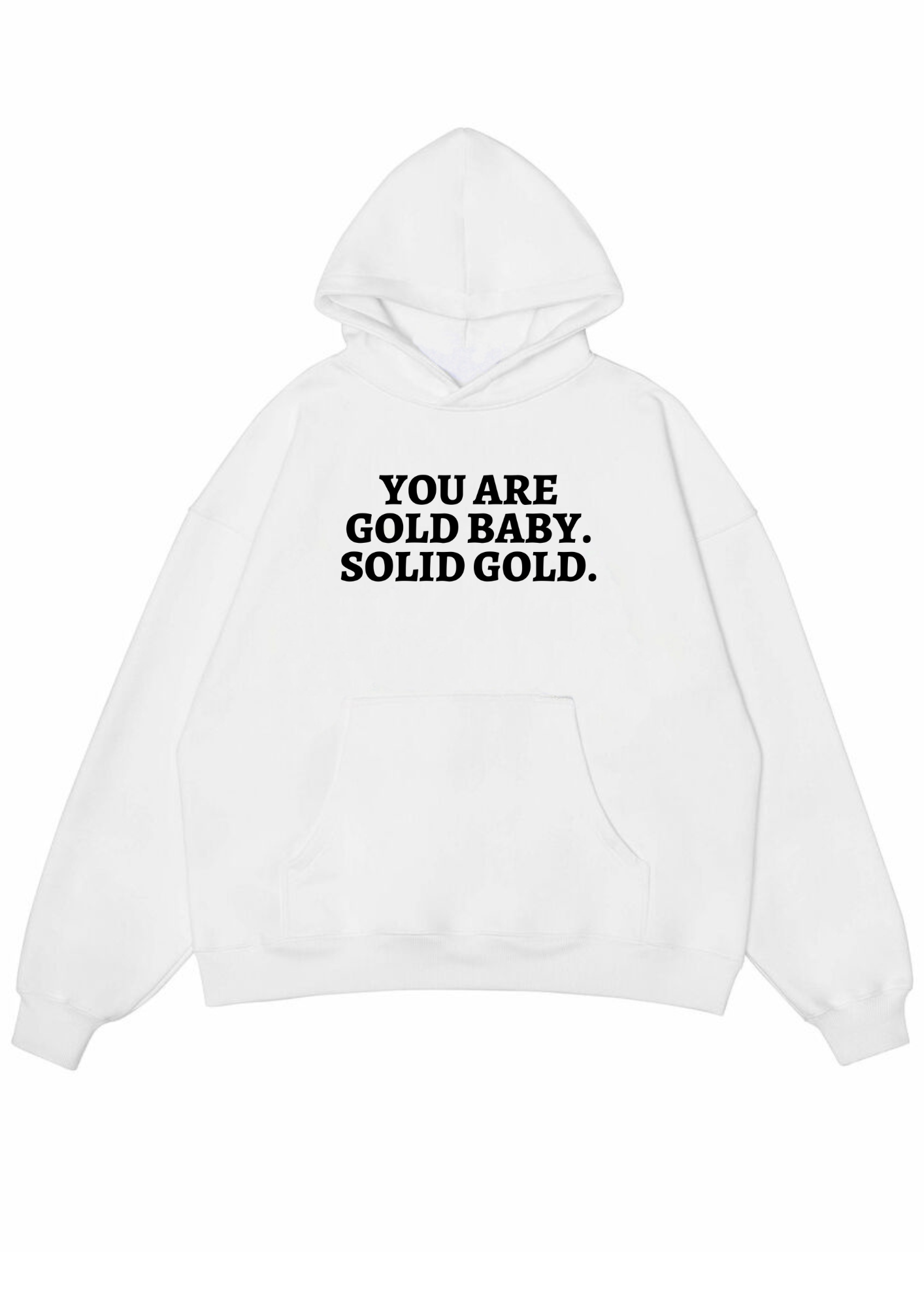 HOODIE - DUBAI AESTHETIC TEXT PRINTS