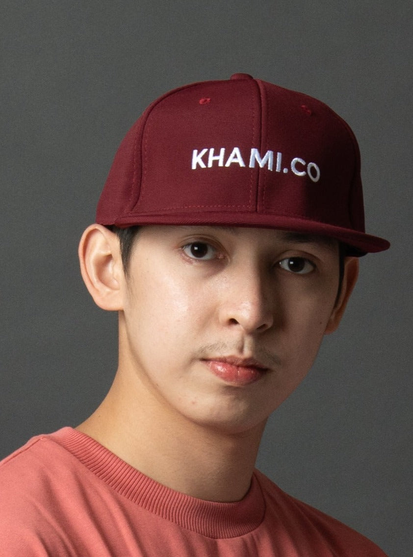 Dubai Maroon Baseball Cap - Khami.co