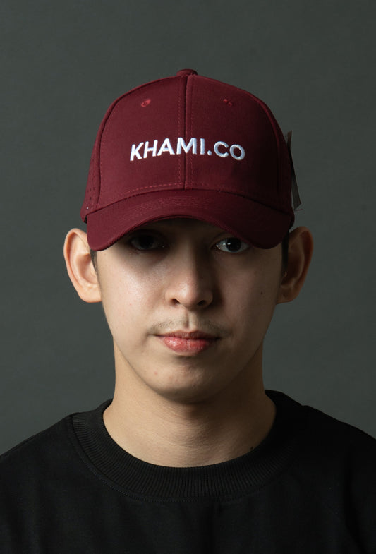 Dubai Maroon Baseball Cap - Khami.co