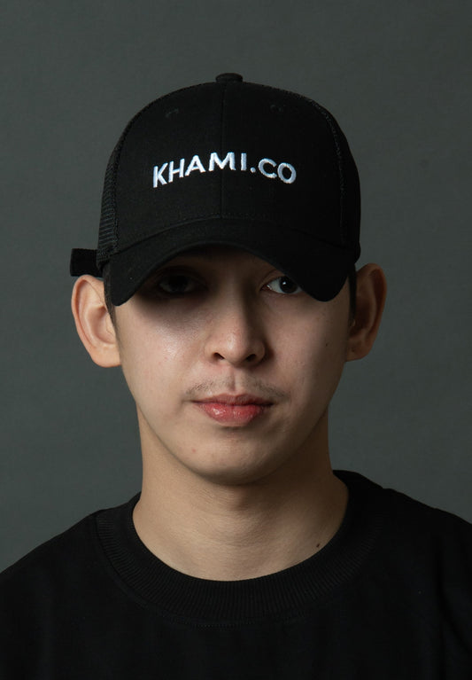 Black Dubai Baseball Cap - Khami.co