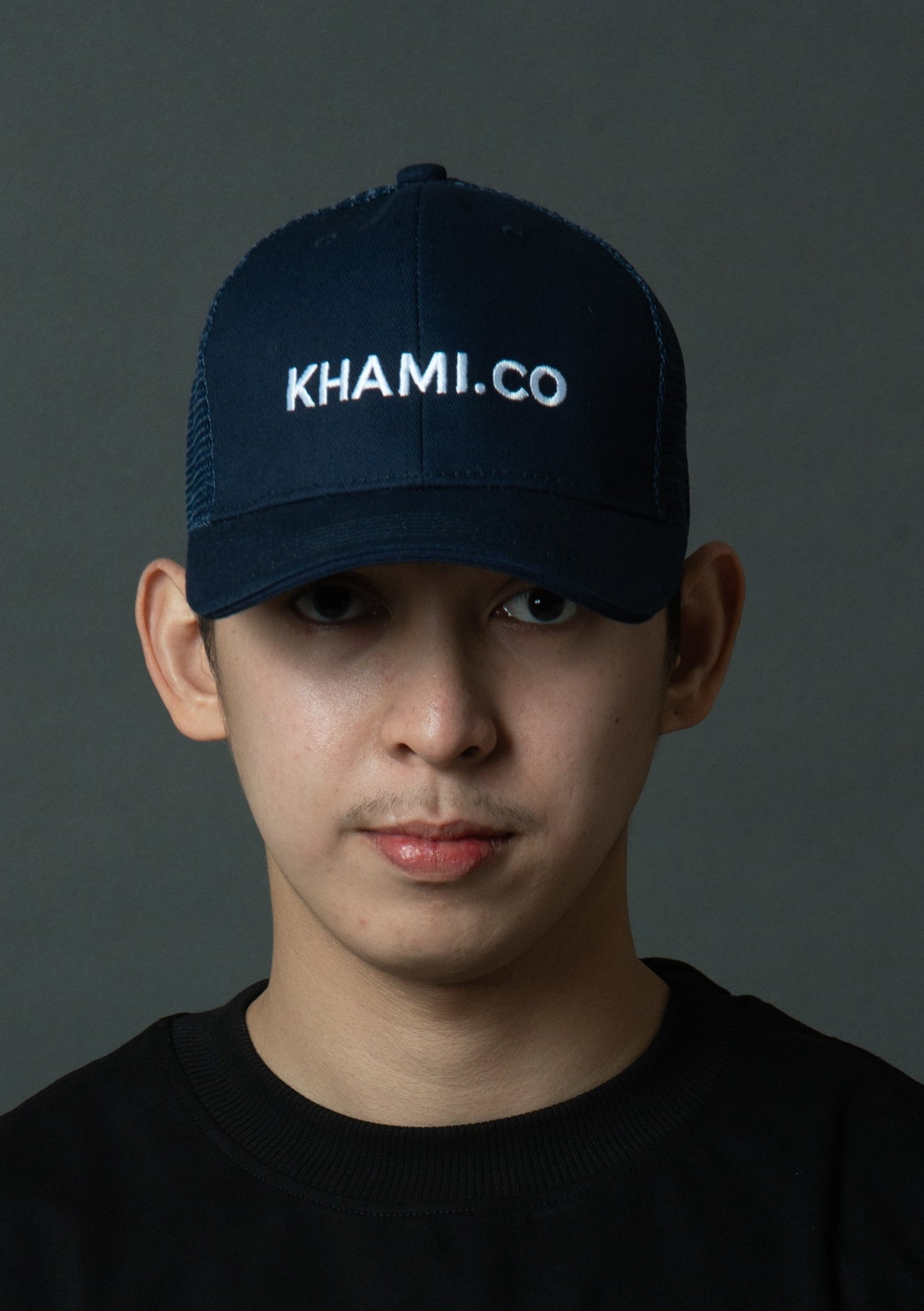 Dubai Dark Blue Baseball Cap - Khami.co