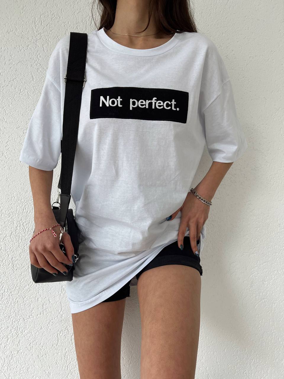 KHAMI BASIC WHITE TEE - NOT PERFECT