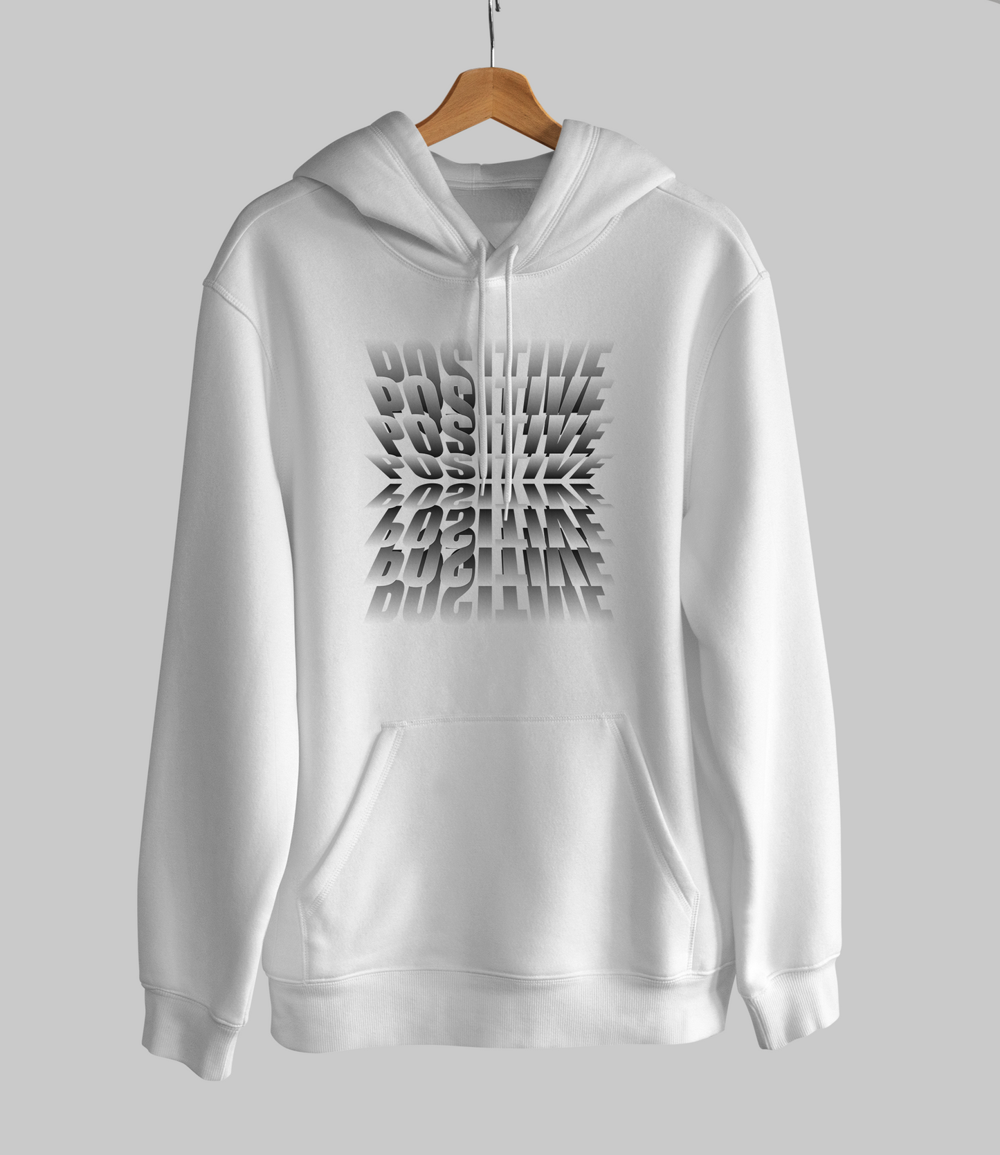 Dubai Bliss: Pure Cotton Hoodie with Positive Print – Locally Crafted