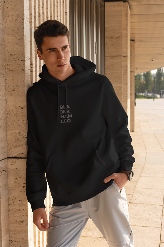 Unisex hoodie - Black x Khami.co New Collection