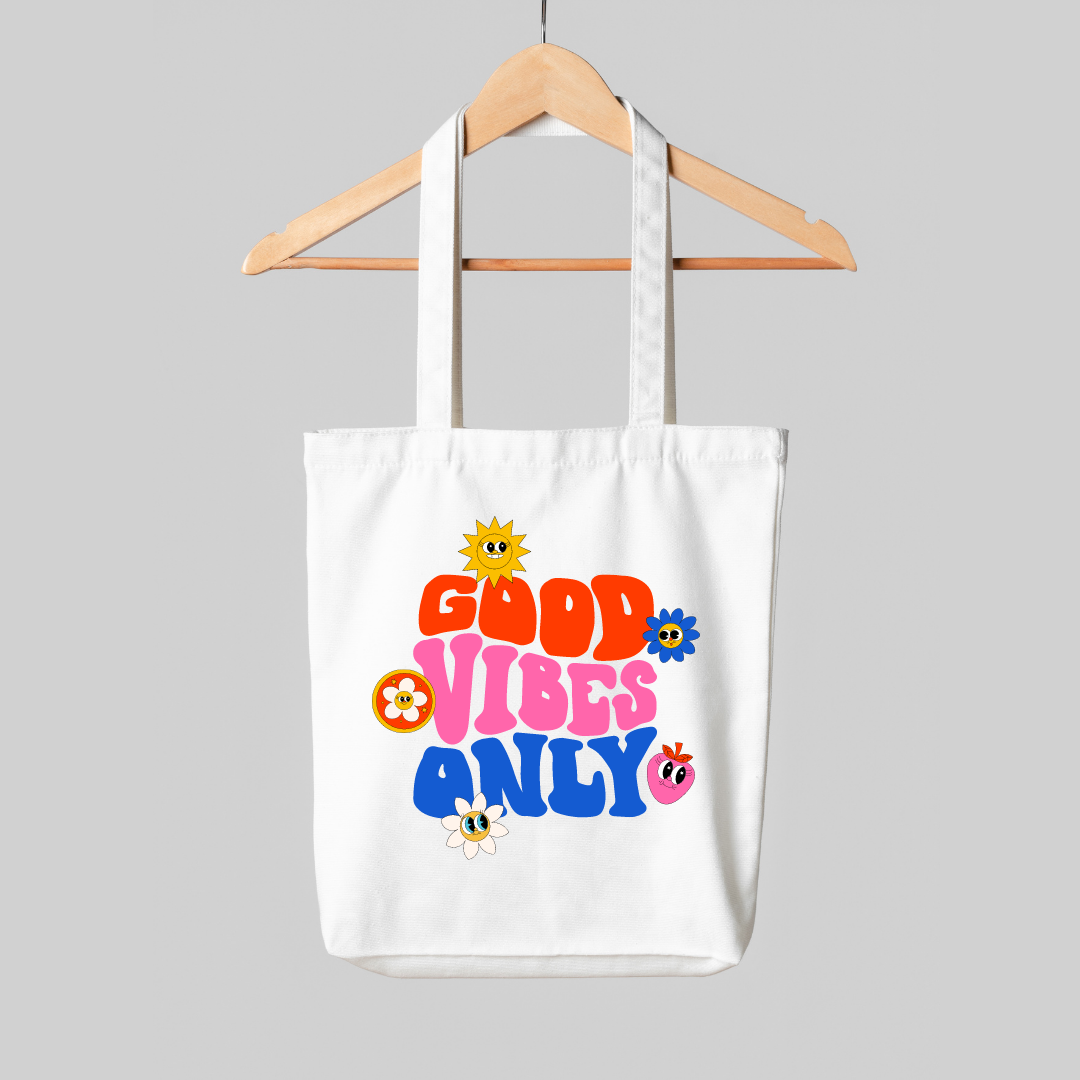 GOOD VIBES ONLY - TOTE BAG