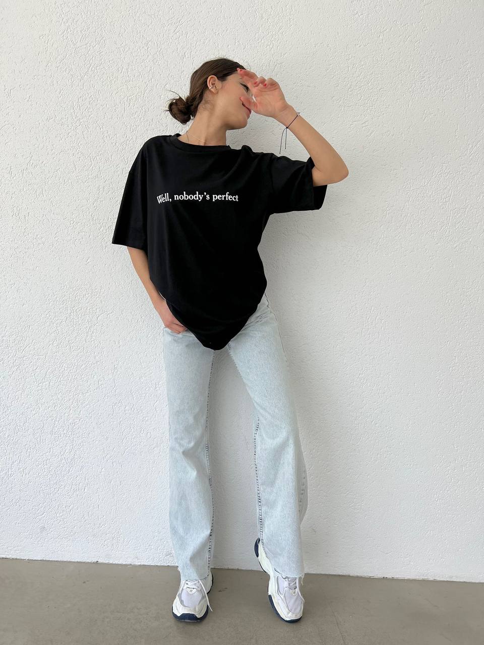 KHAMI BASIC TEE - NOBODY'S PERFECT