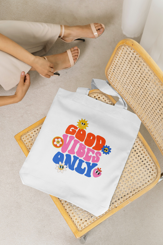 GOOD VIBES ONLY - TOTE BAG