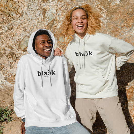 Unisex hoodie - Black x Khami.co in White