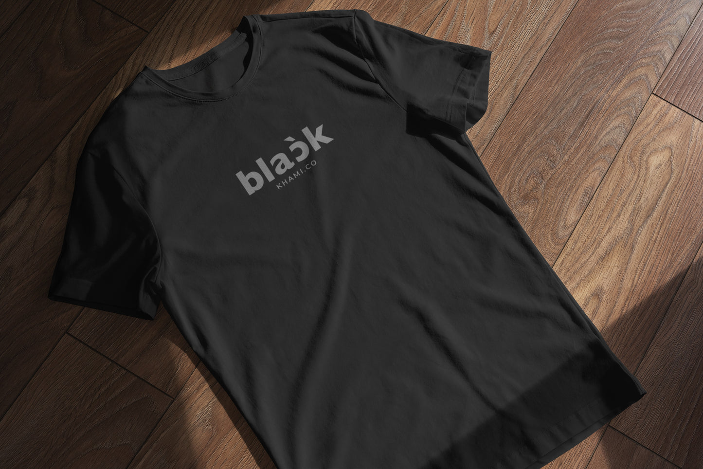 Short-Sleeve Unisex T-Shirt - Black x Khami.co