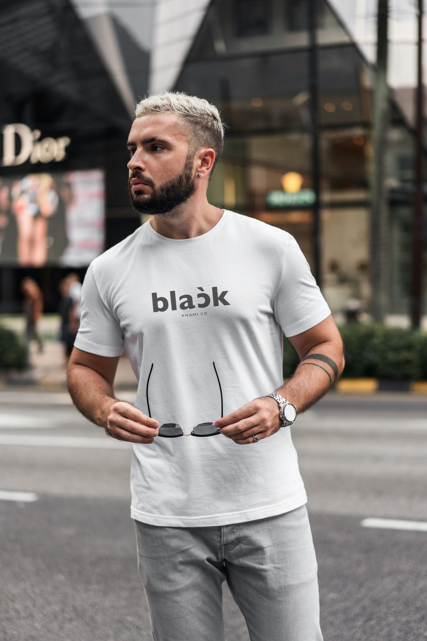 Short-Sleeve Unisex T-Shirt - Black x Khami.co