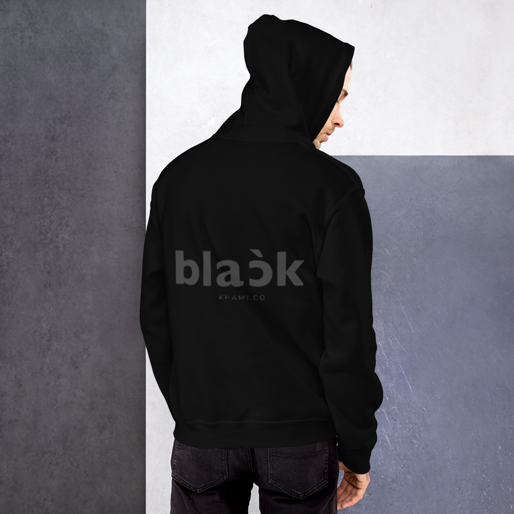 Unisex Hoodie - Black x Khami 02