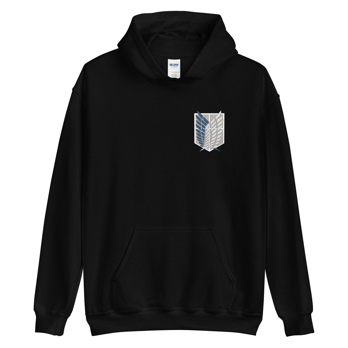 Hoodie with Exclusive 'Attack on Titan' Print - Dubai Edition