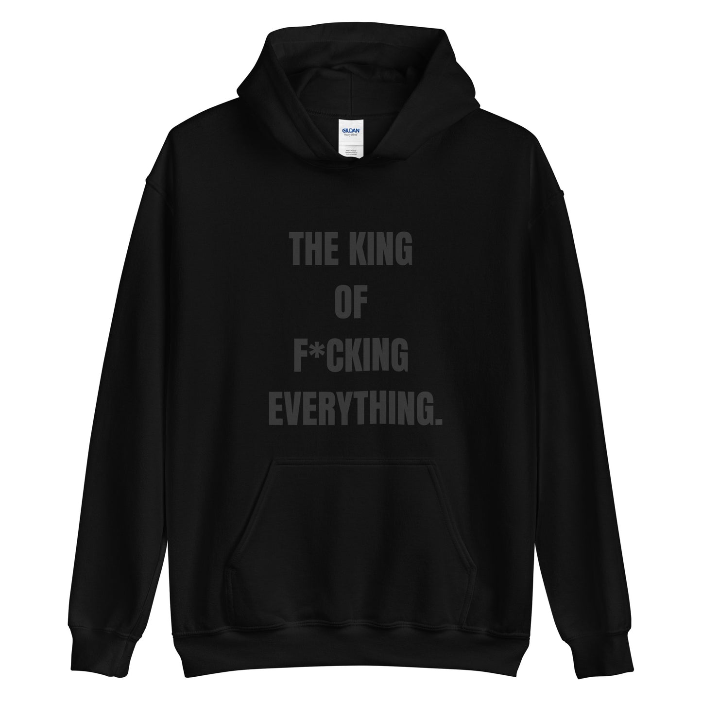 HOODIE - COUPLE QUEEN & KING OF F*CKING EVERYTHING