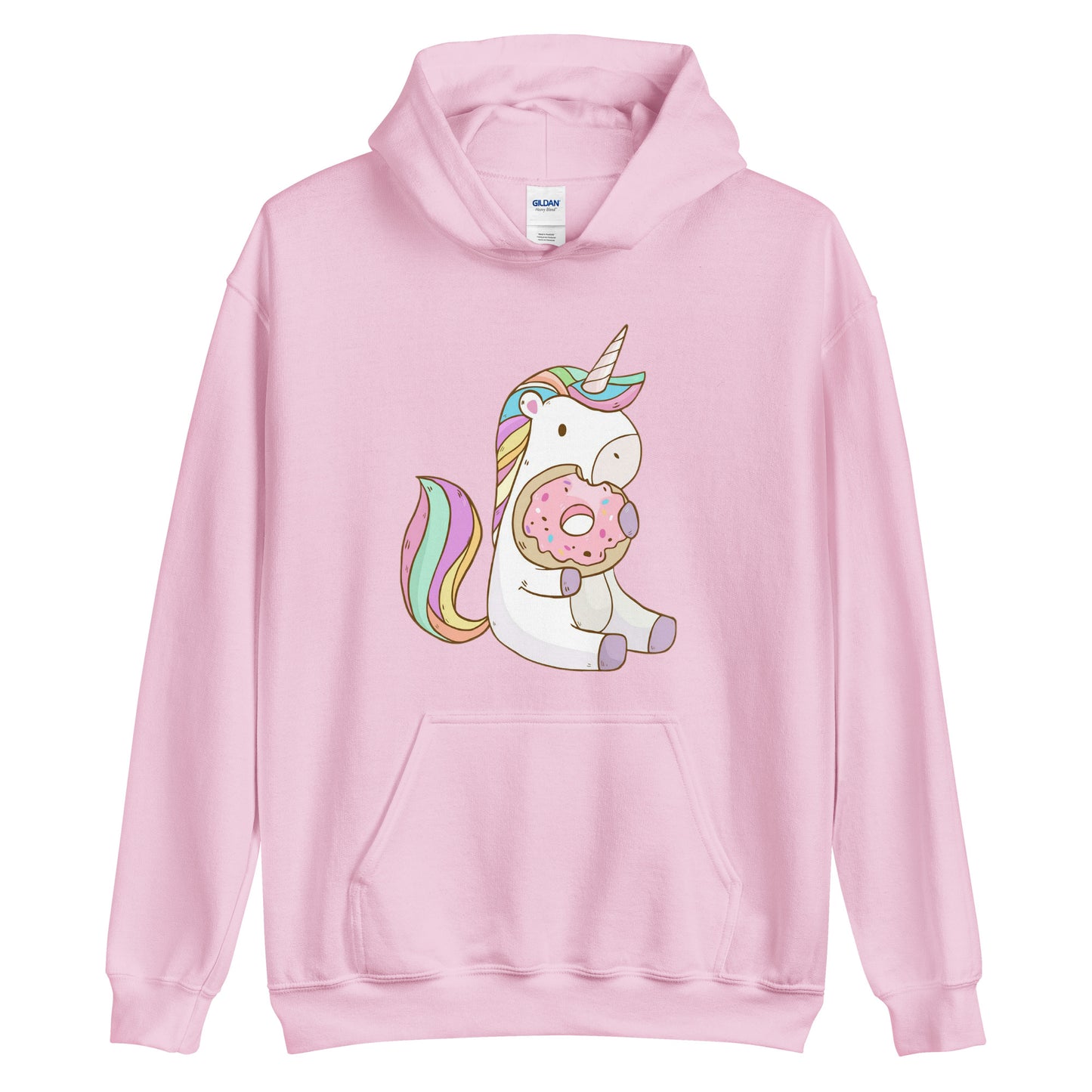 HOODIE - UNICORN (BLACK, WHITE, PINK COLORS)