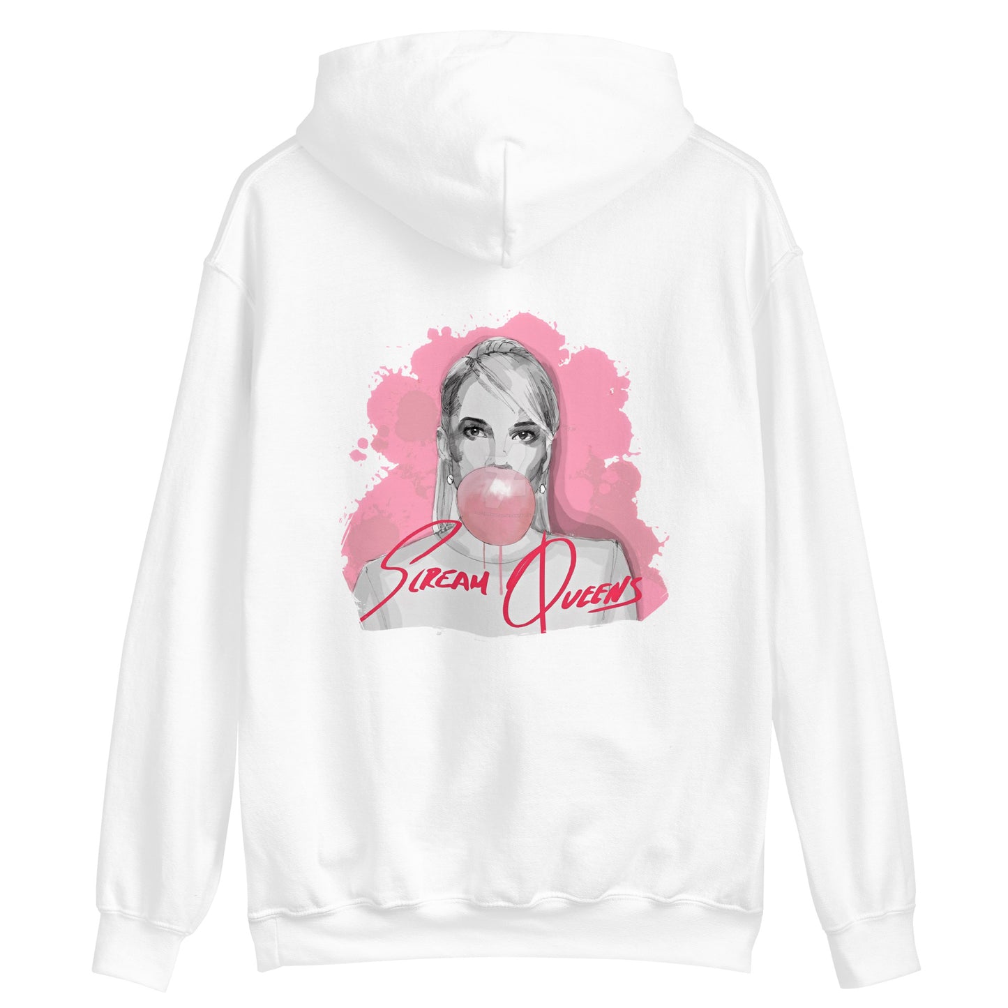 HOODIE - SCREAM QUEEN (FRONT & BACK PRINT)